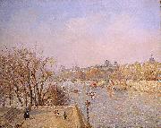 Camille Pissarro The Louvre: Morning Spain oil painting artist